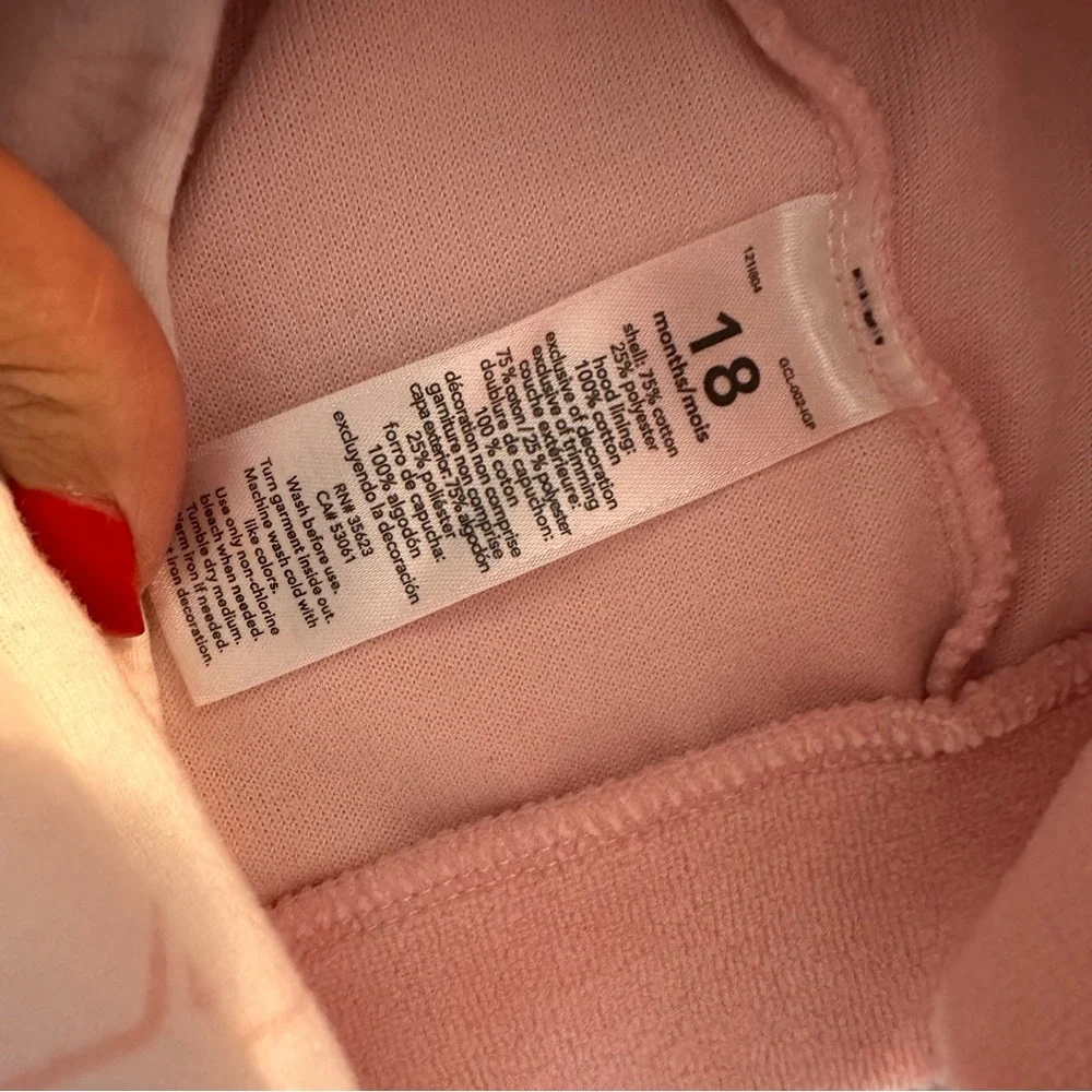 Bundle Set Of Onesie, Velour Hoodie Sweatshirt And Corduroy Pants 12 - 1… - Picture 6 of 17